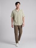 Áo Sơ Mi Nam Tay Ngắn Linen Cuban Sandrift Form Relaxed - Ảnh 22