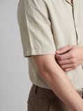 Áo Sơ Mi Nam Tay Ngắn Linen Cuban Sandrift Form Relaxed - Ảnh 27