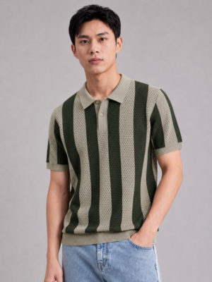 Áo Polo Len Nam Leisure Form Regular