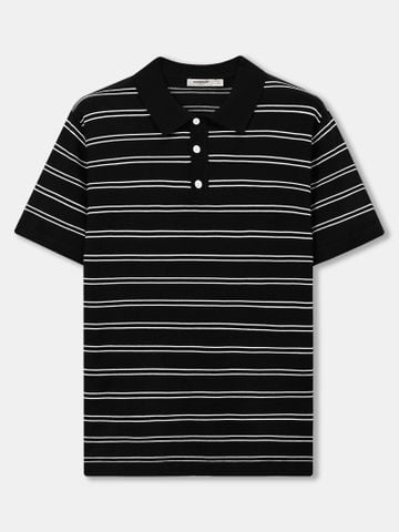 Áo Polo Len Nam Urban Stripe Form Regular - Ảnh 3