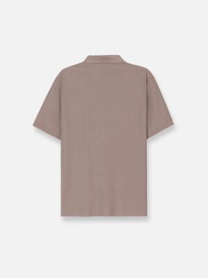 Alternative view of Áo Thun Polo StayFresh™ Vải Sợi Coffee Khử Mùi The Minimalist 007 Màu Nâu Phom Vừa Vặn F3