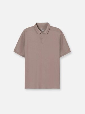 Áo Thun Polo StayFresh™ Vải Sợi Coffee Khử Mùi The Minimalist 007 Màu Nâu Phom Vừa Vặn F3