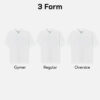 Áo Thun Polo StayFresh™ Vải Sợi Coffee Khử Mùi The Minimalist 007 Màu Trắng Phom Vừa Vặn F3