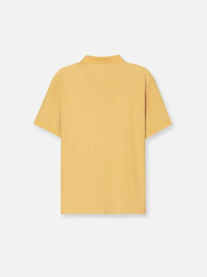 Alternative view of Áo Thun Polo StayFresh™ Vải Sợi Coffee Khử Mùi The Minimalist 007 Màu Vàng Đậm Phom Vừa Vặn F3