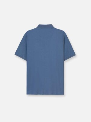 Alternative view of Áo Thun Polo StayFresh™ Vải Sợi Coffee Khử Mùi The Minimalist 007 Màu Xanh Dương Phom Vừa Vặn F3