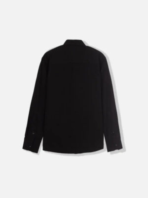 Alternative view of Áo Sơ Mi Tay Dài StayFresh™ Vải Sợi Bamboo Kháng Khuẩn The CEO 005 Màu Đen Phom Ôm Vừa F2