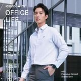 Áo Sơ Mi Nam Tay Dài Palewave Densed Stripes Form Slim - Ảnh 15