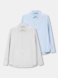 Áo Sơ Mi Nam Tay Dài Urban Stripe Form Relaxed - Ảnh 24