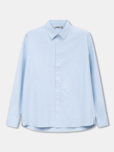 Áo Sơ Mi Nam Tay Dài Urban Stripe Form Relaxed - Ảnh 2
