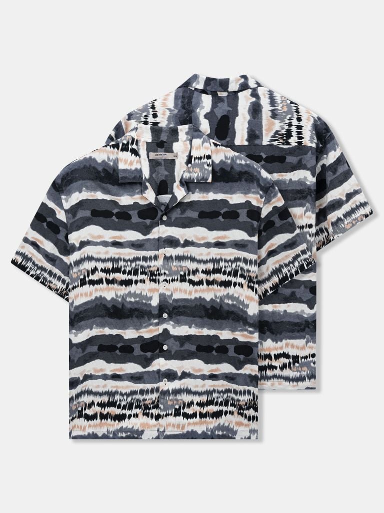 Áo Sơ Mi Nam Tay Ngắn Sandstorm Form Relaxed - Ảnh 13