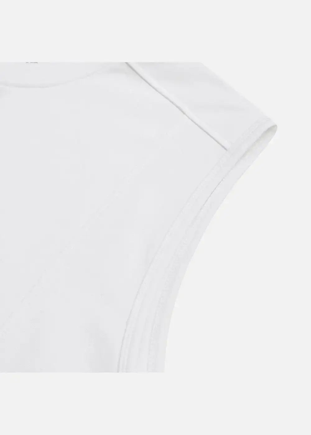 Áo Thun Tank Top FlexFit™ Cotton Mềm Mịn Co Giãn The No Style 021 Màu Trắng Phom Ôm Vừa F2 - Ảnh 4