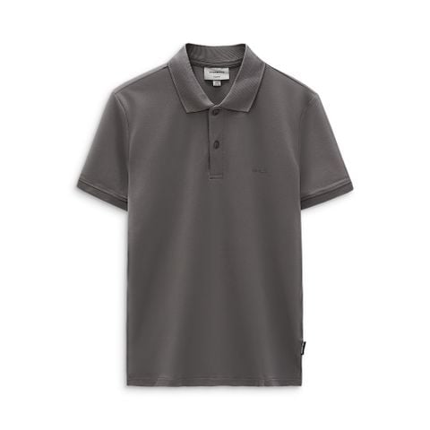 Áo Polo Nam Trơn In Logo ICONDENIM Form Regular - Ảnh 4