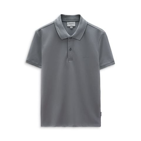 Áo Polo Nam Trơn In Logo ICONDENIM Form Regular - Ảnh 5