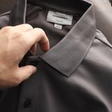 Áo Polo Nam Trơn In Logo ICONDENIM Form Regular - Ảnh 27