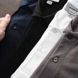 Áo Polo Nam Trơn In Logo ICONDENIM Form Regular - Ảnh 28