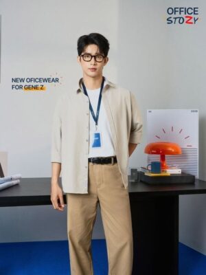Alternative view of Áo Sơ Mi Nam Tay Dài Workday Ease Form Relaxed