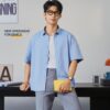 Áo Sơ Mi Nam Tay Ngắn AM Daylight Form Relaxed