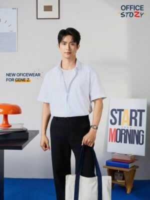 Alternative view of Áo Sơ Mi Nam Tay Ngắn AM Daylight Form Relaxed