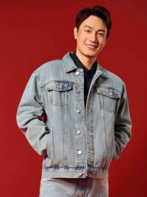 Áo Khoác Jeans Nam Trucker Steel Mark Form Regular