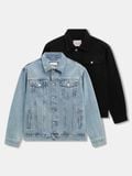 Áo Khoác Jeans Nam Trucker Steel Mark Form Regular - Ảnh 24
