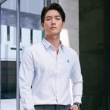 Áo Sơ Mi Nam Tay Dài Palewave Densed Stripes Form Slim - Ảnh 30