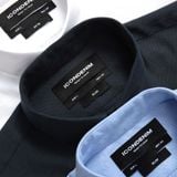 Áo Sơ Mi Oxford Nam Tay Dài Blank Color Embroider Form Slim - Ảnh 32