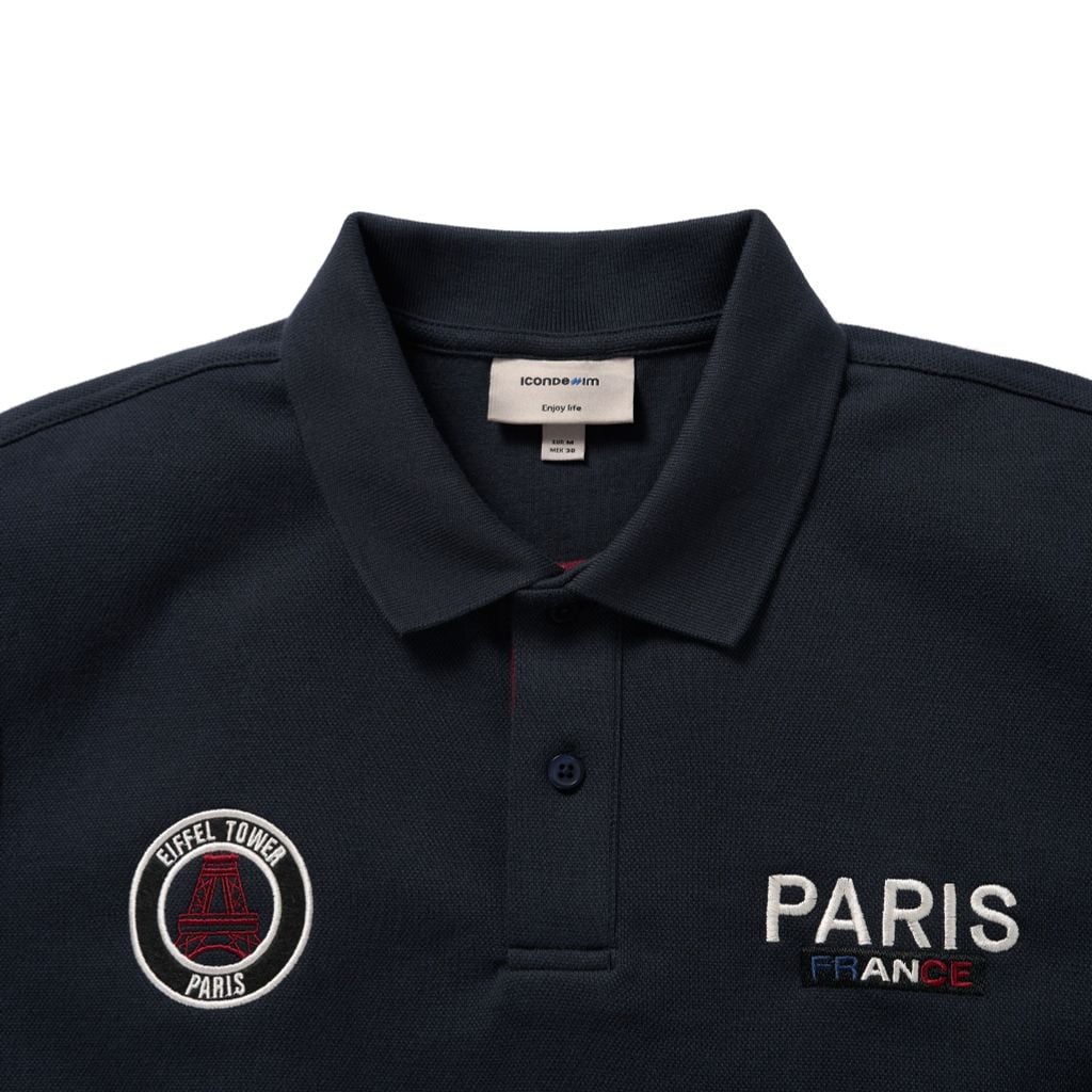 Áo Polo Nam Hoạ Tiết Paris Form Regular - Ảnh 13